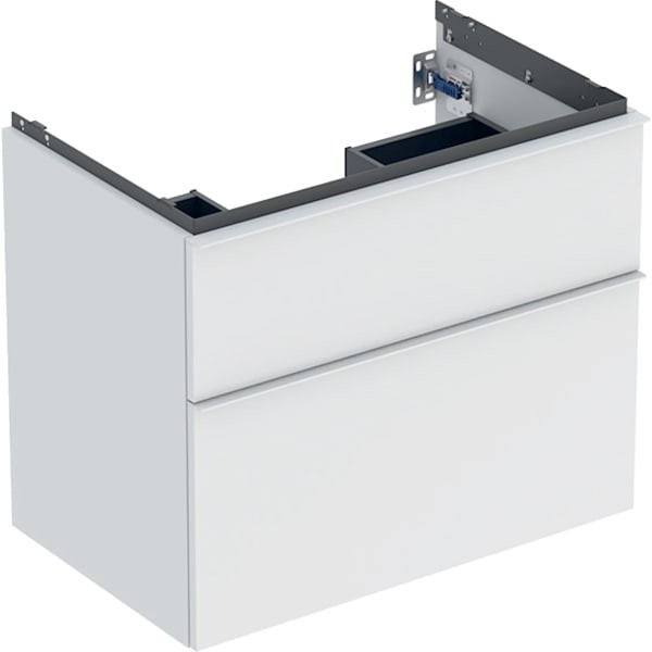 Geberit iCon Unterschrank für Waschtisch, 2 Schubladen