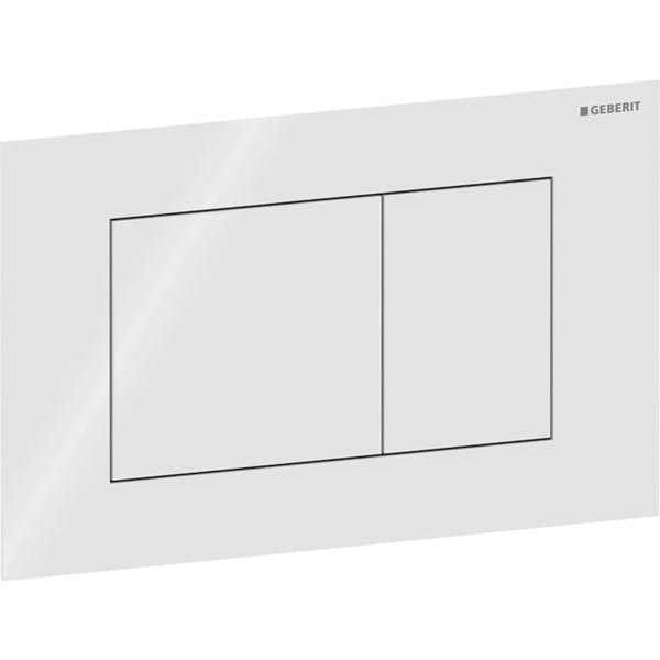 Geberit Sigma 40 Betätigungsplatte, für 2-Mengen-Spülung