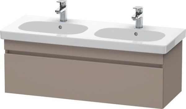 Duravit DuraStyle Waschtischunterbau wandhängend Basalt Matt 1150x453x398 mm - DS638604343
