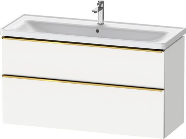 Duravit D-Neo Waschtischunterbau wandhängend Weiß Matt 1184x452x625 mm - DE4391034180000