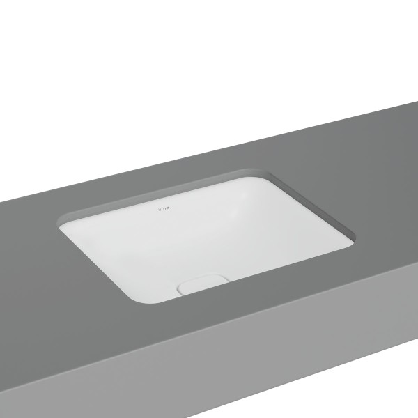 VitrA New Metropole Unterbauwaschtisch rechteckig 50 x 40 cm ohne Überlaufschlitz,7534B401-1083