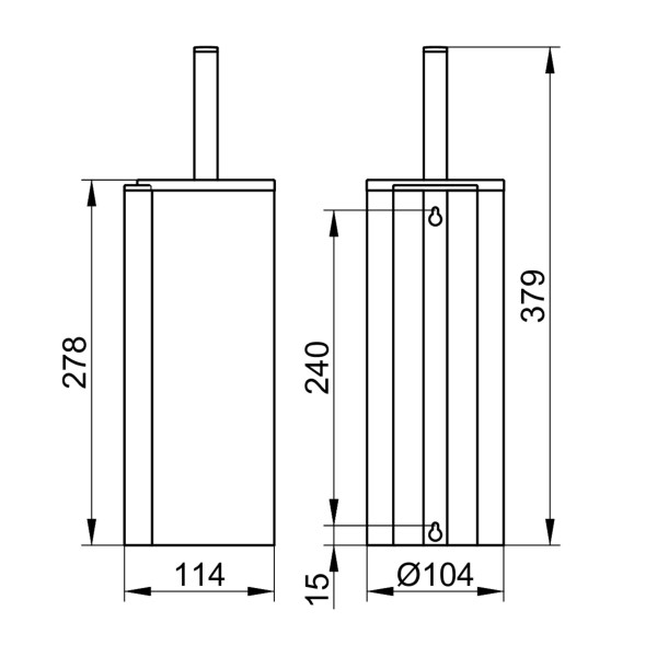 Keuco Kunstst.-Einsatz Plan 14964, 14964000100