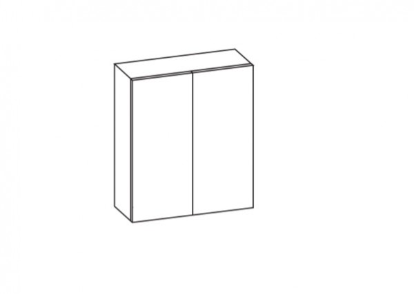 Artiqua 400 Wandschrank, Quarzgrau Matt Select, 400-OST-2-60-17-7163-173