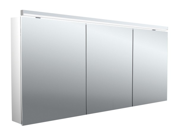 emco Lichtspiegelschrank pure II Classicleuchte, Aufputz, mit Waschtischbeleuchtung, 3 Türen, 1600mm