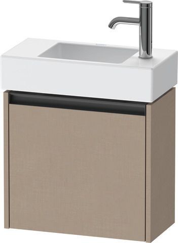 Duravit Ketho.2 Waschtischunterbau wandhängend Leinen Matt 484x238x440 mm - K25072R75750000