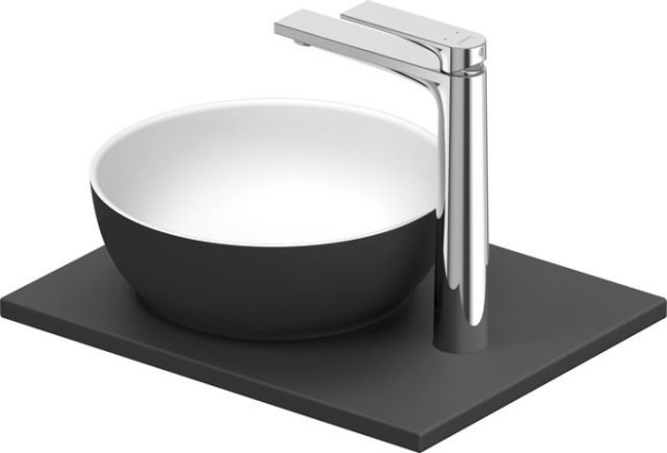 Duravit Sivida SET, Aufsatzbecken r.300 B.Aussen: dunkelgrau matt