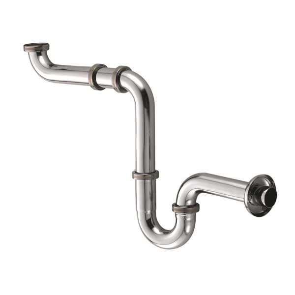 KLUDI Waschtisch- und Bidet-Siphon Geruchverschluss G1 1/4 x 32 mm chrom