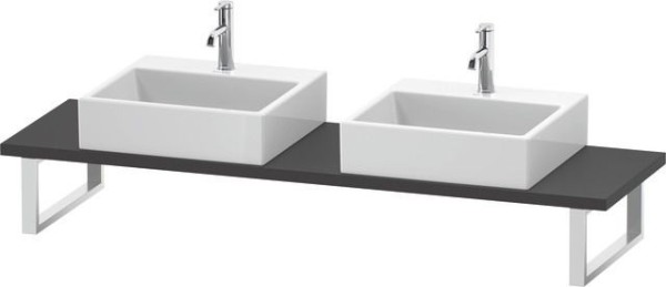 Duravit L-Cube Konsole Graphit Matt 800x480x30 mm - LC105C04949