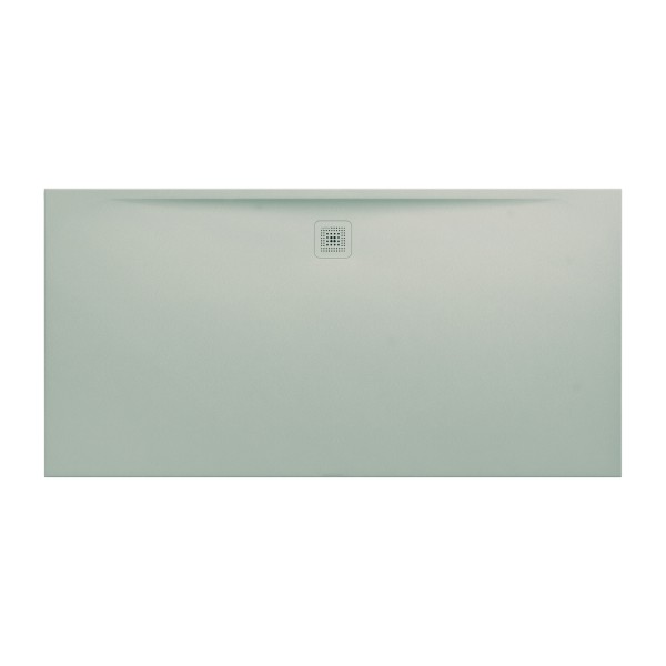 LAUFEN Duschwanne Pro aus Marbond 2000x1000x36 Ablauf lange Seite Hellgrau, H2119570770001