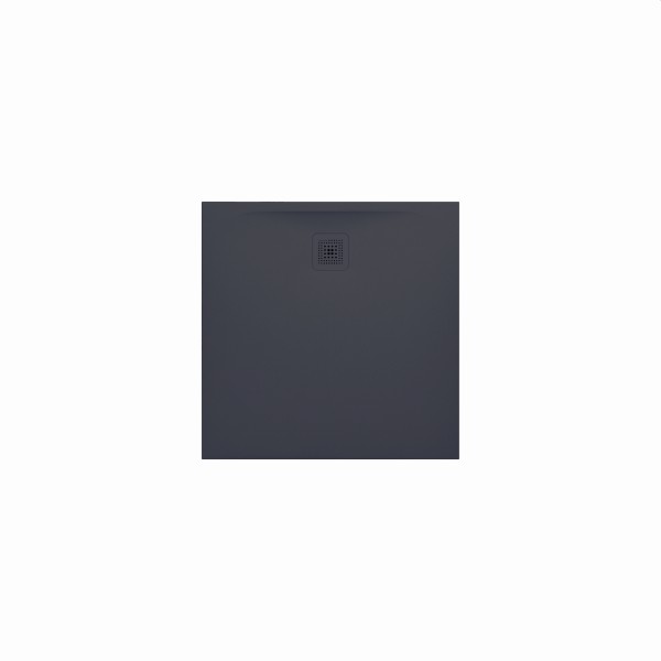 LAUFEN Duschwanne Pro aus Marbond 900x900x30 Ablauf seitlich Anthrazit, H2109560780001