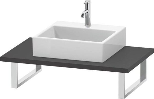 Duravit L-Cube Konsole Graphit Matt 800x550x30 mm - LC106C04949