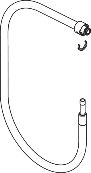 Hansgrohe Auszugschlauch 1700mm , 93745000