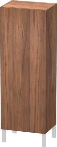 Duravit L-Cube Halbhochschrank Nussbaum Matt 500x363x1320 mm - LC1179L7979