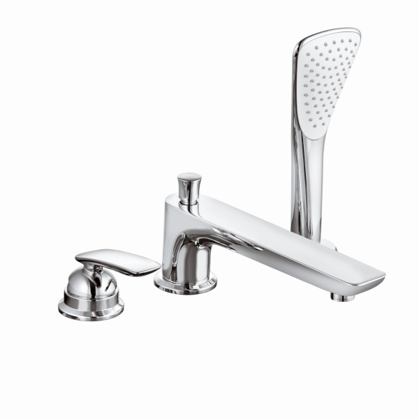 Kludi 3-Loch Wannenfüll- und Balance Brause-Einhandmischer DN 15 chrom