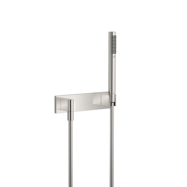 Dornbracht Schlauchbrausegarnitur mit Abdeckplatte SERIENSPEZIFISCH 27818980 Platin(DF red.)