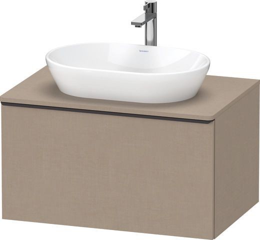 Duravit D-Neo Konsolenwaschtischunterbau wandhängend Leinen Matt 800x550x459 mm - DE49470BD750000