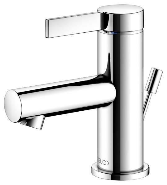 Keuco IXMO Pure Einhebel-Waschtischmischer 60, mit Zugstangen-Ablaufgarnitur, chrom