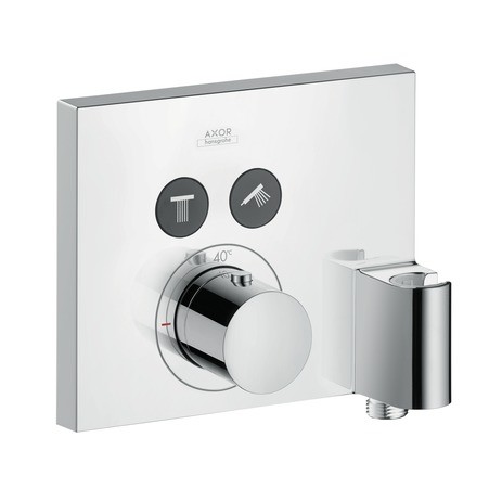 Hansgrohe Thermostat UP Axor ShowerSelect FS 2 Verbr.quadr.chr.mit Fixfit u.Porter, 36712000 , 36712