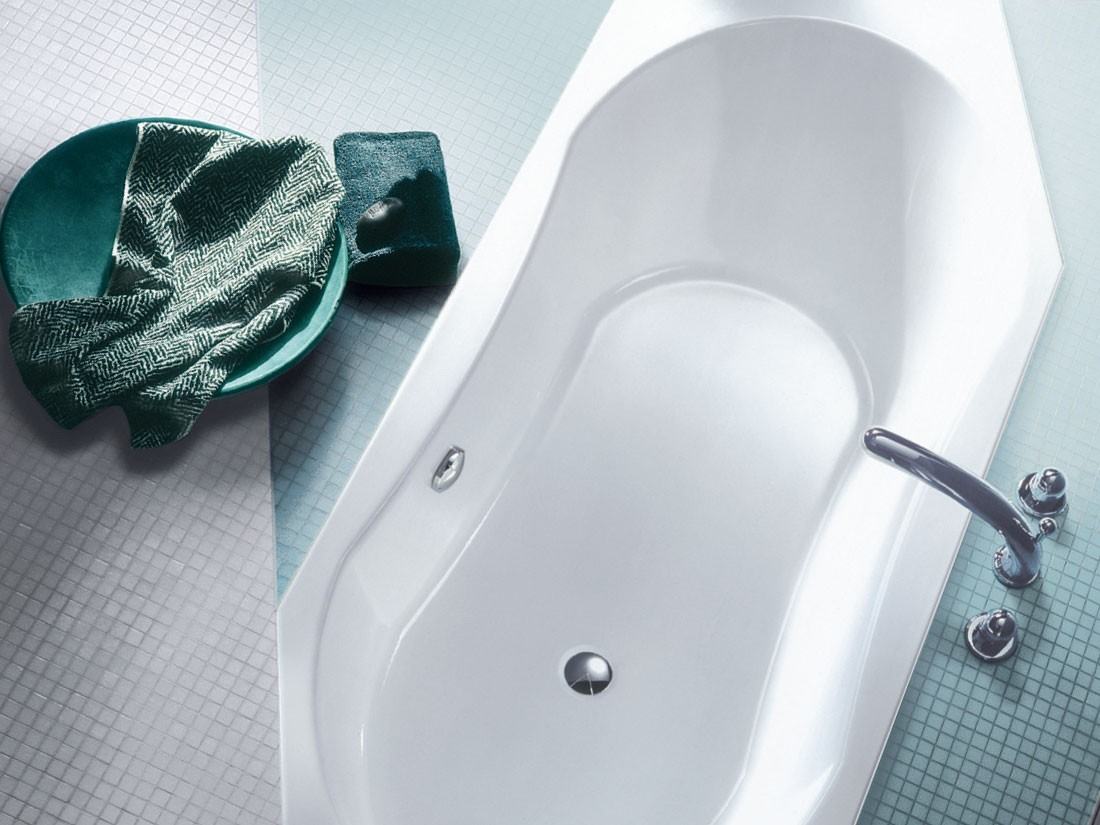 Koralle Badewanne T200 6-Eck 205 L, VL441202080211 VL441202080211