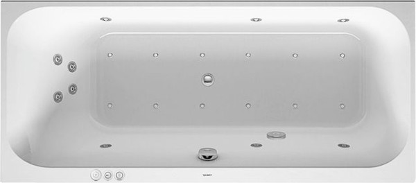 Duravit Happy D.2 Whirlwanne Weiß 1600x700 mm - 760308000CP1000