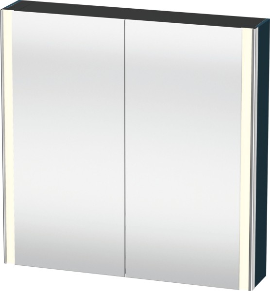 Duravit XSquare Spiegelschrank Nachtblau 800x155x800 mm - XS7112098982000