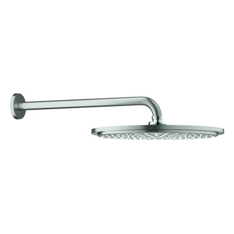 GROHE Kopfbrauseset Rainshower Cosm. 310 26066 Brausearm 380mm supersteel, 26066DC0