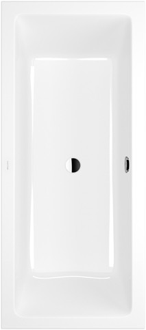 Villeroy & Boch Badewanne Newo 1700x750x440mm Duo Rechteck Weiss Alpin