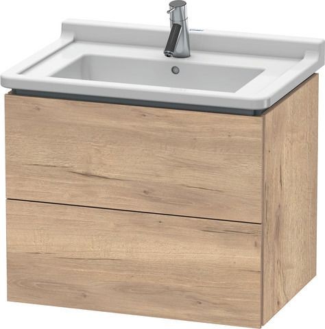 Duravit L-Cube Waschtischunterschrank wandhängend 670x469x558 Ei Marmoriert