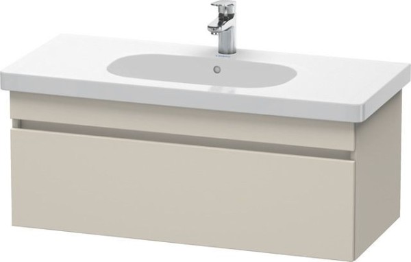 Duravit DuraStyle Waschtischunterbau wandhängend Taupe Matt 1000x453x398 mm - DS638509191