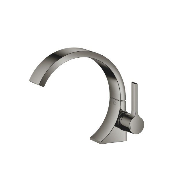 Dornbracht Waschtisch-Einhandbatterie mit Ablaufgarnitur CYO 33505811 Dark Chrome