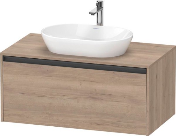 Duravit Ketho2 Konsolen-Waschtischunterbau wandhängend 1000x550x459 Az 1 Ei