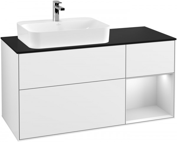 Villeroy & Boch Waschtischunterschrank Finion G40 1200x603x501mm Wandbel. WT li , G402MTGF