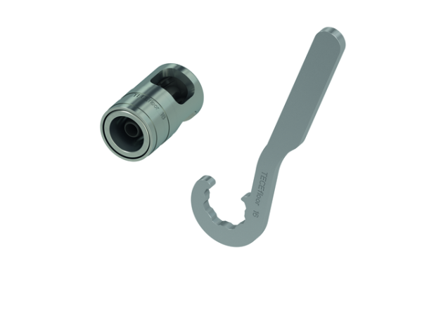 Tece floor Werkzeugset 16 Typ Logo Handkalibrierer u. Hakenschlüssel Dim 16, 77920040