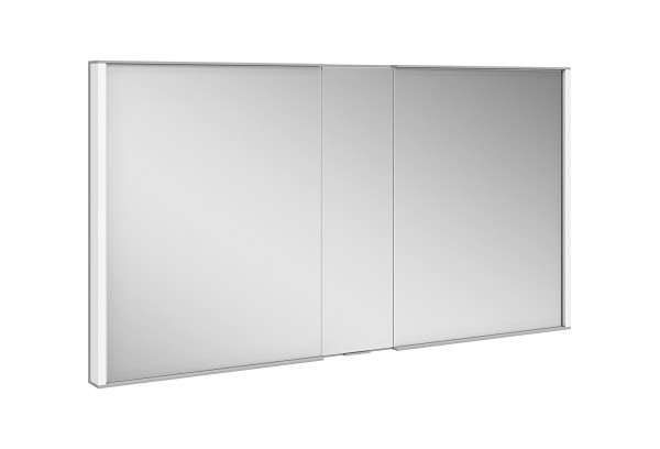 KEUCO Royal Match Spiegelschrank Wandhalbeinbau mit LED-Beleuchtung B:130cm H:70cm T:14,9cm