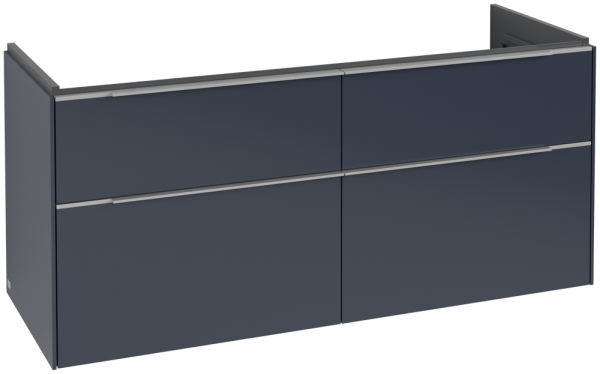 Villeroy & Boch Subway 3.0 Waschbeckenunterschrank, 4 Auszüge, 1272 x 579 x 462 mm, Marine Blue / Ma