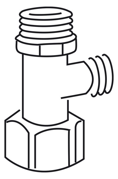 Mepa Eckventil 1/2 x3/8 A11,, A12-E11-E21-E31 + B11 bis B14, 590803