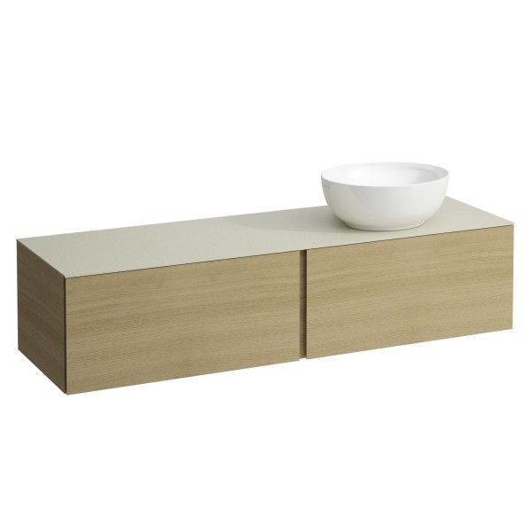 LAUFEN Waschtischunterschrank und Waschtischplatte ALESSI 500x1600x370