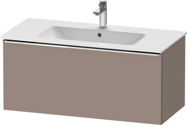 Duravit D-Neo Waschtischunterbau wandhängend Basalt Matt 1010x462x440 mm - DE4263010430000