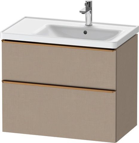 Duravit D-Neo Waschtischunterbau wandhängend Leinen Matt 784x452x625 mm - DE4358004750000
