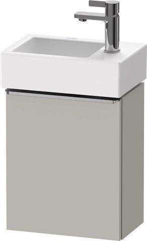 Duravit D-Neo Waschtischunterbau wandhängend Betongrau Matt 364x222x440 mm - DE4218R70070000