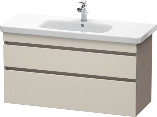 Duravit DuraStyle Waschtischunterbau wandhängend Taupe & Basalt Matt 1130x448x610 mm - DS649509143