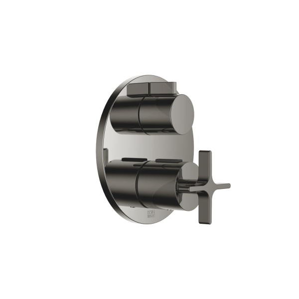 Dornbracht UP-Thermostat mit Einweg-Mengenregulierung VAIA 36425809 Dark Chrome