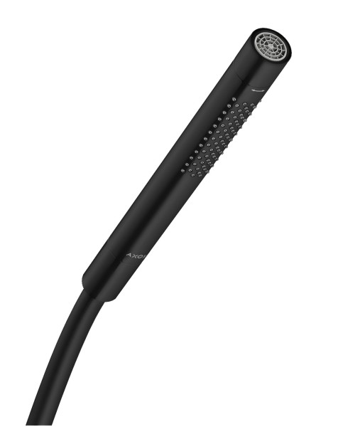 Hansgrohe Handbrause Axor Starck mattschwarz mit Rubit 2 Strahlarten, 28532670