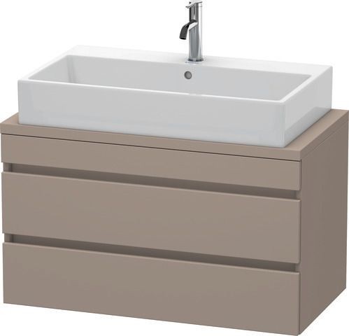 Duravit DuraStyle Konsolenwaschtischunterbau wandhängend Basalt Matt 900x478x512 mm - DS530804343
