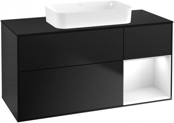 Villeroy & Boch Waschtischunterschrank Finion G71 1200x603x501mm Wandbel WT mit., G712GFPD