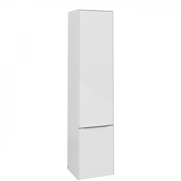 Villeroy & Boch Subway 3.0 Hochschrank, 2 Türen, 400 x 1710 x 346,5 mm, Brilliant White / Brilliant