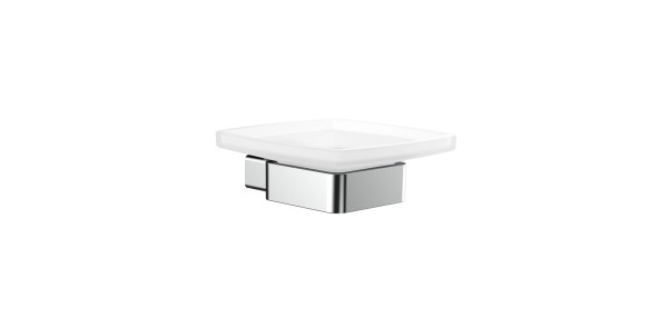 emco Loft Seifenhalter Glasteil satiniert, chrom, 053000100
