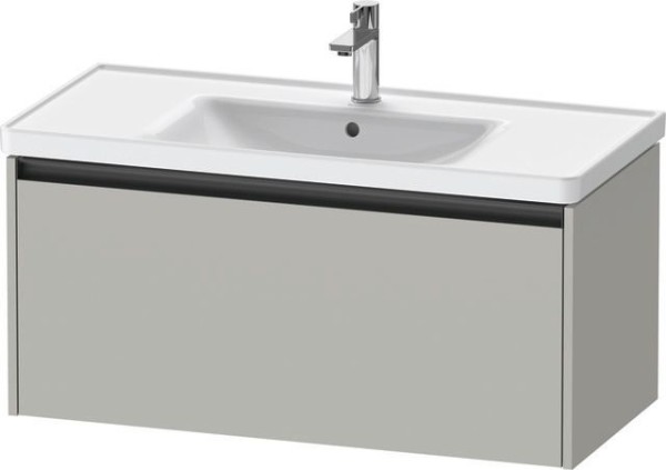 Duravit Ketho.2 Waschtischunterbau wandhängend Betongrau Matt 984x455x440 mm - K25084007070000