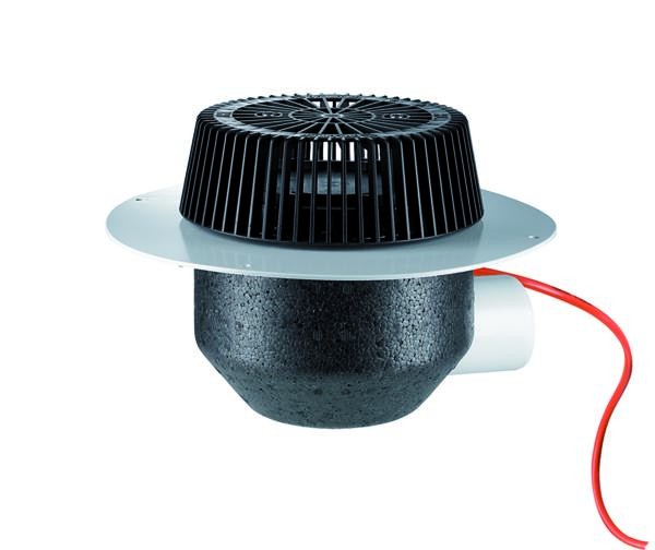 DALLMER Dachablauf SuperDrain 64 H PVC, beheizt, DN 70, 671196