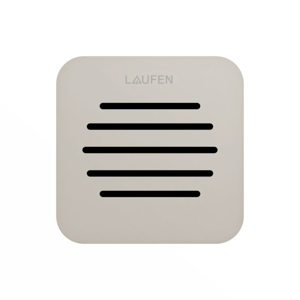 LAUFEN Siphonabeckung aus Edelstahl für Siphon H295127 für Duschwanne PRO, Abl. Spalten sym, beige m